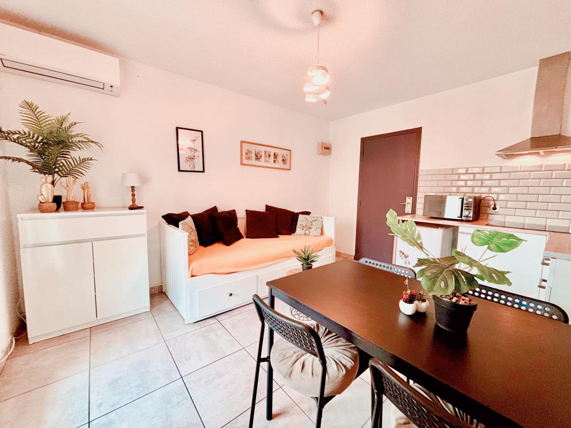 Appartement Calme Avec Jardin Privatif - 3 - Canet-en-Roussillon Exterior foto
